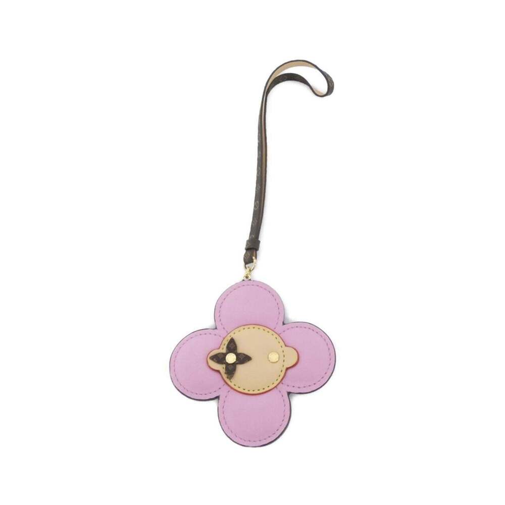 LOUIS VUITTON Pink Monogram Bag Charm